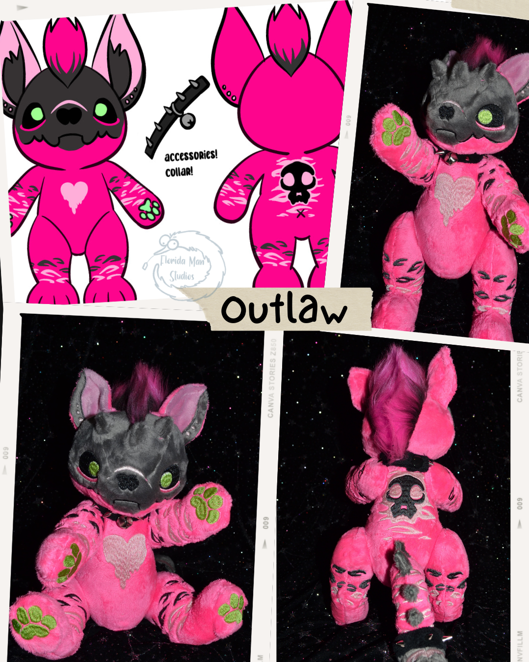 example of  plush